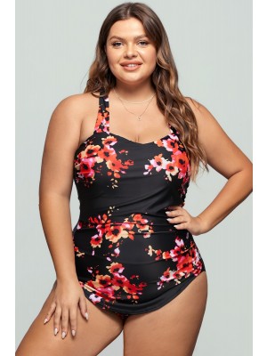 Floral H-Back One-Piece Swimsuit